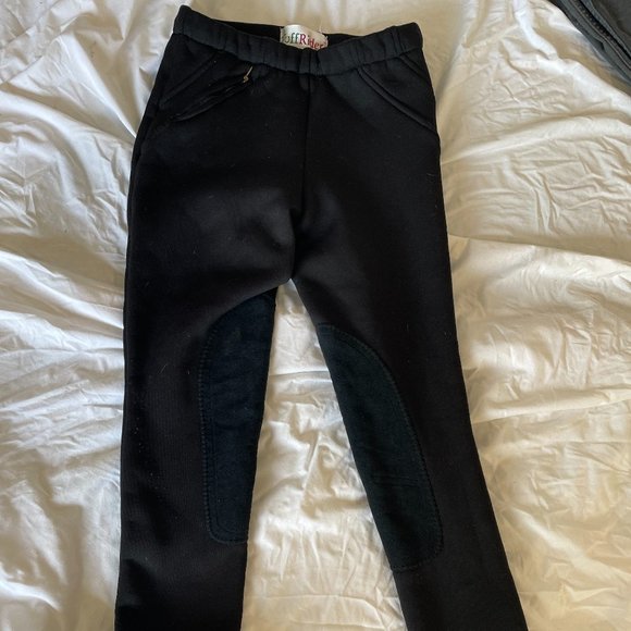 Breeches Femme TuffRider Lowrise Pull On - Taille 34 - Gris Foncé - Neuves